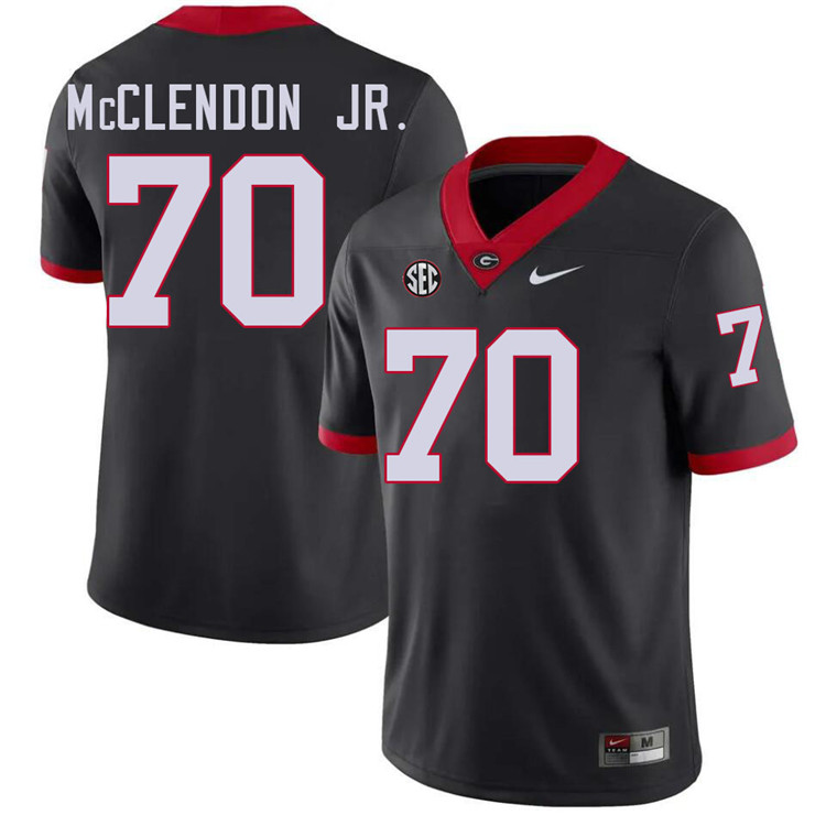 Warren McClendon Jr. Georgia Jersey,University Of Georgia Bulldogs Football Jersey,Uniforms,Gears-Bl